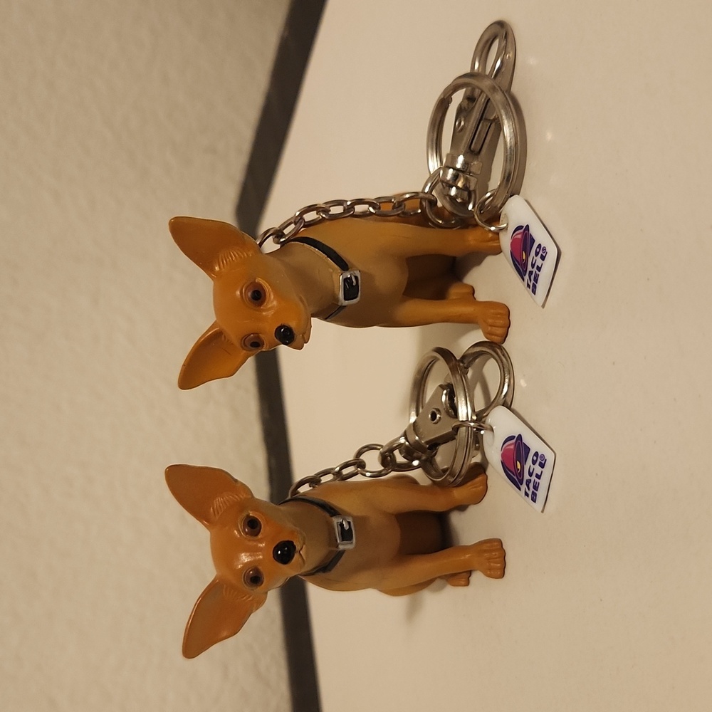 Vintage Taco Bell Key Chains